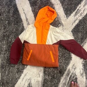 Cat & Jack Kids Raincoat - Orange and Burgundy